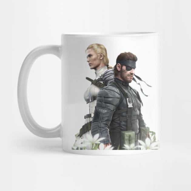 Big Boss and The Boss MGS3 by Moath